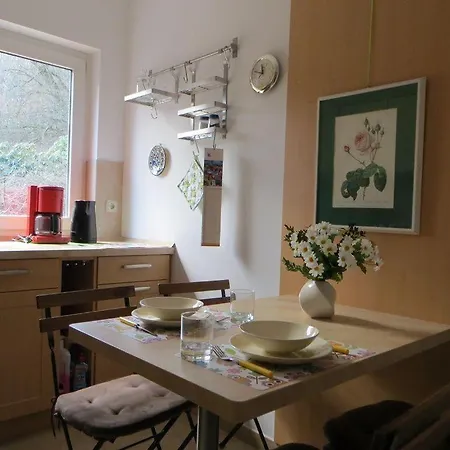 Apartment Weisses-haus-am-kurpark-fewo-gartenblick